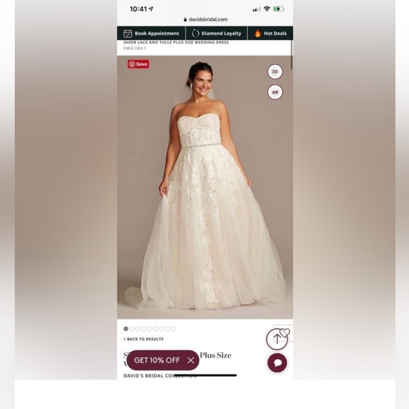 Wedding dress - Picture 6 of 7